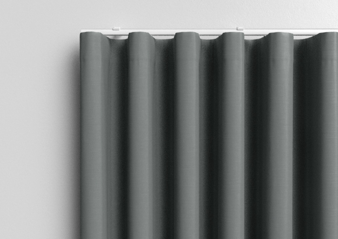 Kyoto Faux Silk, Sea Grey - Made to Measure Curtains - Image 13